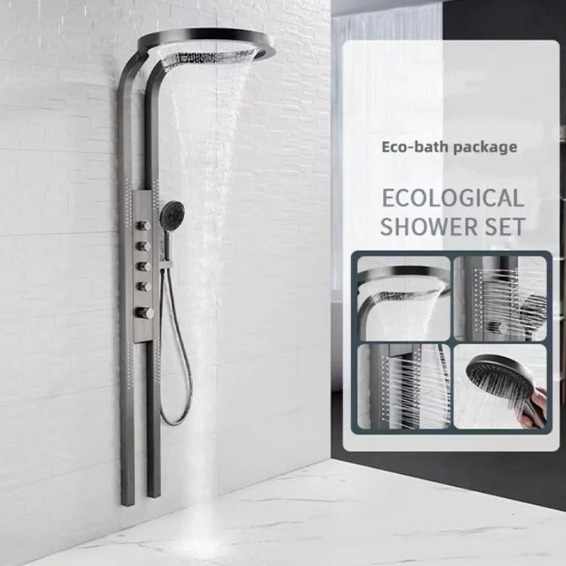 New luxury home shower set bathroom accessories set system