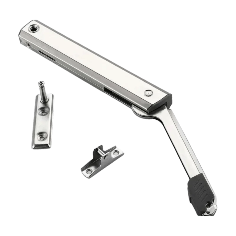Heavy Duty Hydraulic Cabinet Hinge Adjustable Buffering Soft Closing Hinges Concealed Sturdy Gas Strut Cabinet Wardrobe Door