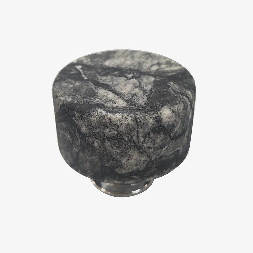 Cylindrical Modern Simple Cabinet Wardrobe Door Handle Drawer Aluminum Alloy Nordic Light Luxury Artificial Marble Handle