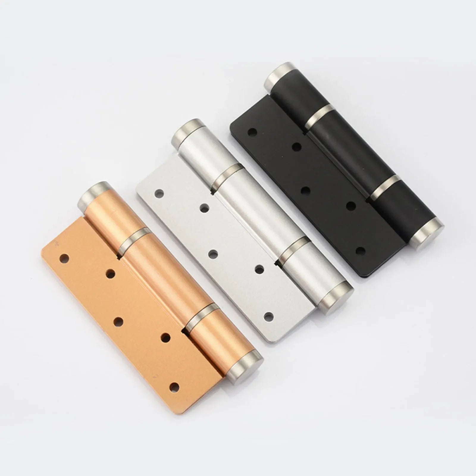 2 Pieces Soft Closing Door Hinge Automatic 90° Positioning Hydraulic Door Closer 5 Inch Adjustable Door Closer Hardware
