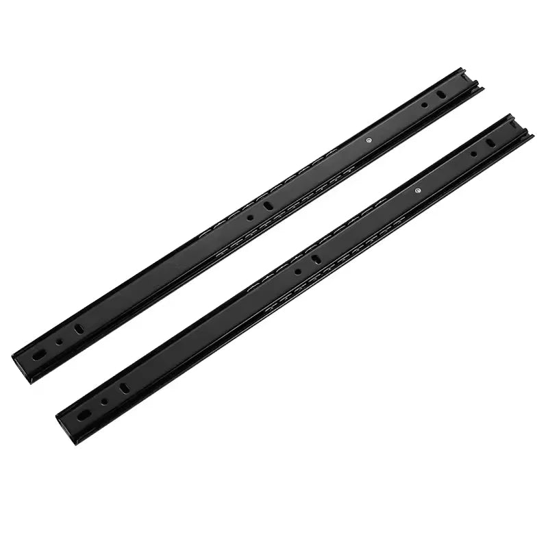 Cold-rolled steel drawer slides 8~20 inches - three-section smooth close drawer slides,heavy-duty sliding track cabinet hardware