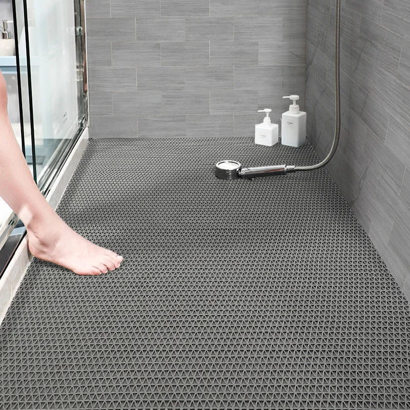 Bathroom Mat Anti Slip  Atmospheric Bathroom Anti-slip Mat Hotel Home Shower Room Bathtub Toilet Bathroom Accessories Set