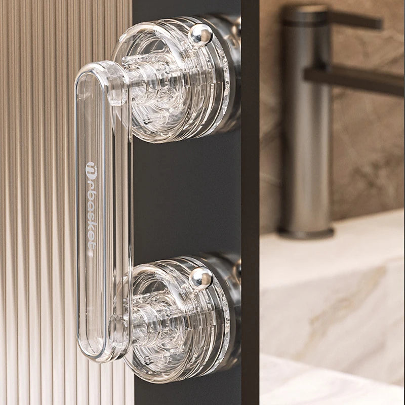 Suction Cup Door Handle Bathroom Bathroom Sliding Door Glass Door Refrigerator Cabinet Toilet Lid Suction Cup Handle