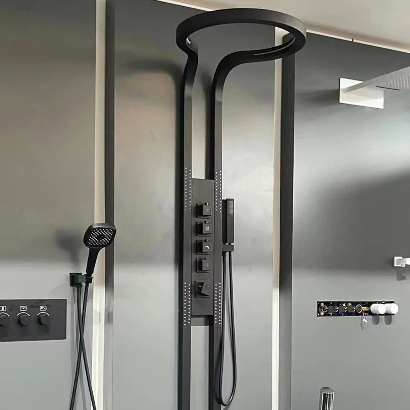 New luxury home shower set bathroom accessories set system