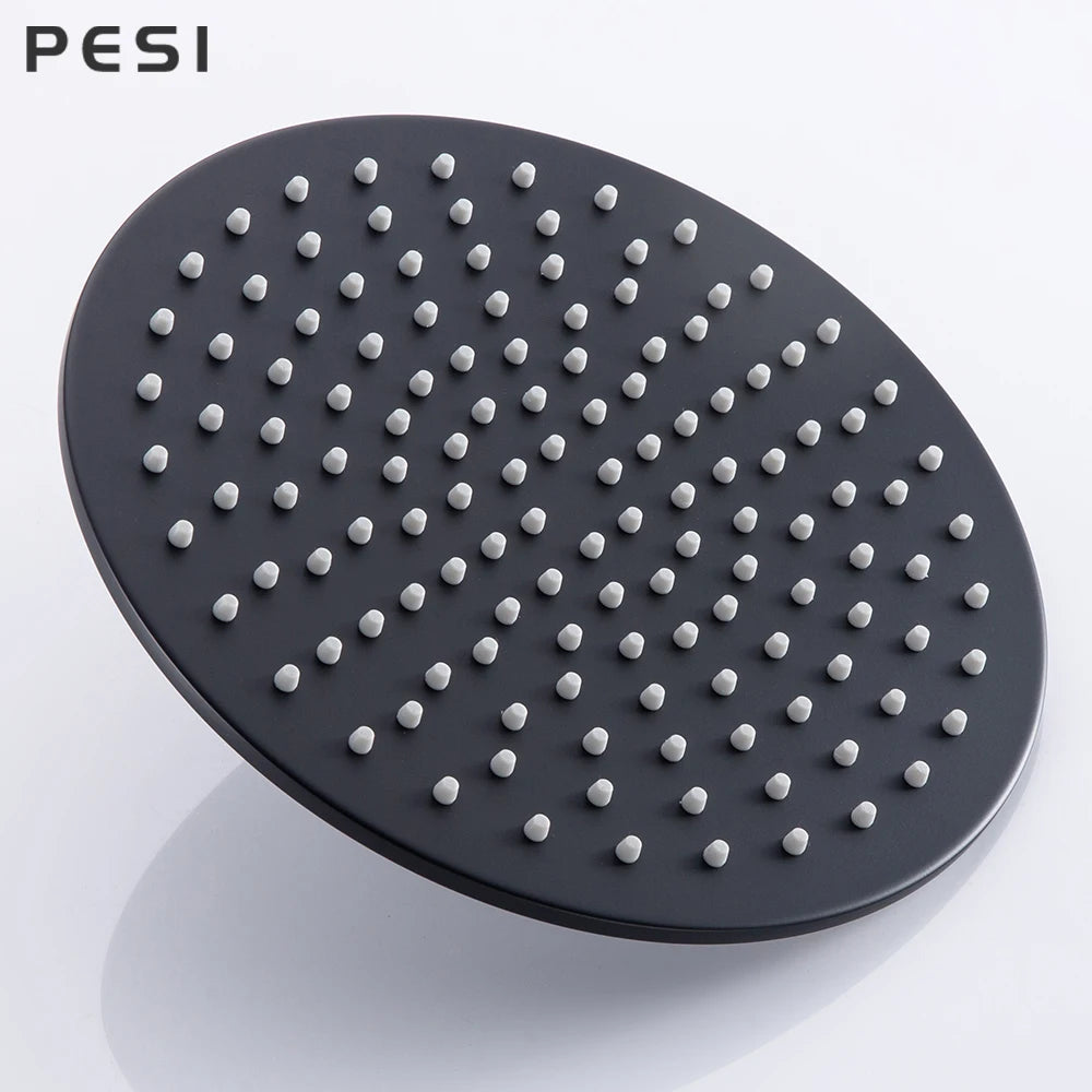 Stainless Steel Shower Head 10 Inch Magic Rainfall Bath Head Ceiling Wall Mounted Bathroom Accessories Water Save For Shower