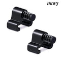 Sliding Barn Door Stopper for 40mm Width Flat Track Adjustable Door Stoppers Replacement Part Rail Track Hardware Accessories