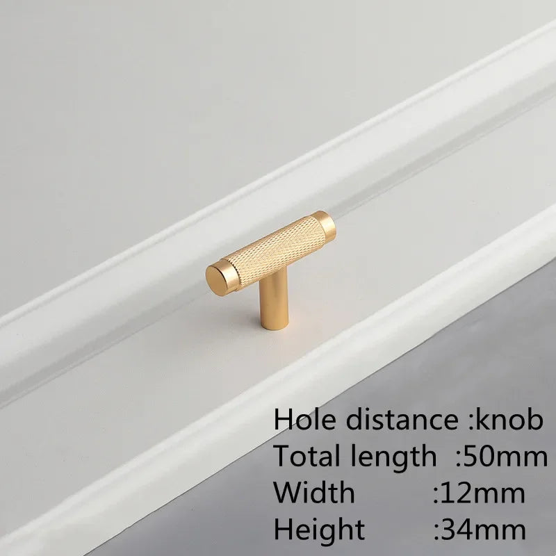 KK&FING Round Rod Knurled Carved Aluminum Alloy Furniture Door Handle Cupboard Wardrobe Door Pulls Cabinet Drawer Knobs Hardware