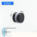 Glass Door Handle Bathroom Door Shower Door Handle Sliding Door Display Cabinet Wine Cabinet Barn Door Single Hole Round Knob