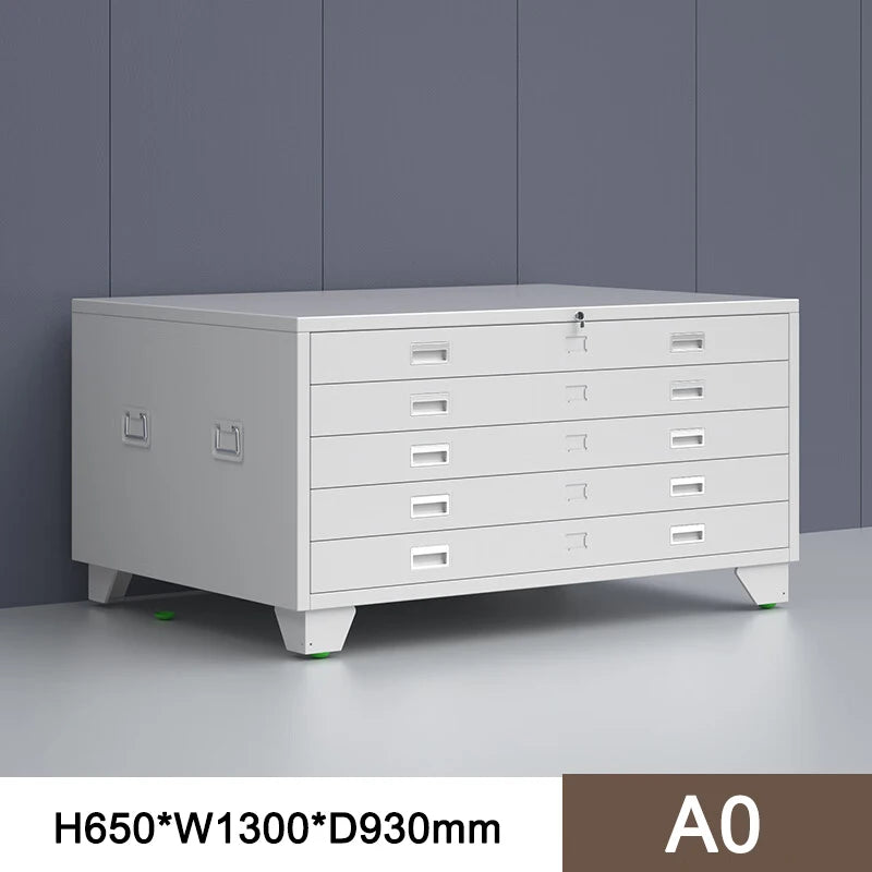 5 Drawers Map Display Drawing Cabinets Metal Drawers Steel Filing Cabinet Flat Map Cabinet Customized