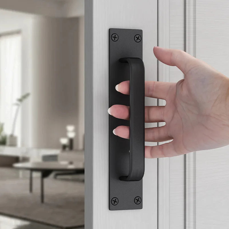 WV No-drill door handle aluminum alloy small handle for wooden doors windows, sliding doors, glass sliding doors cabinet drawers