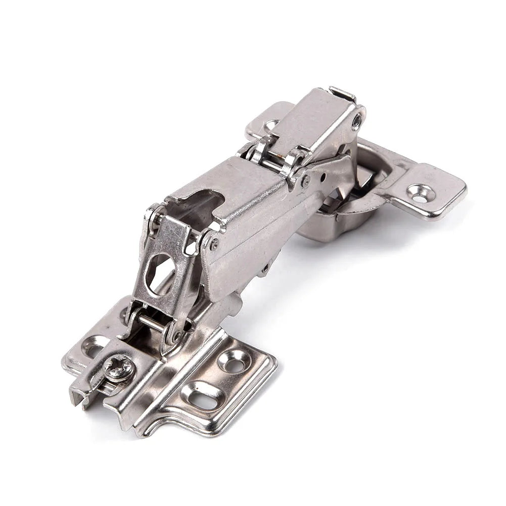 1PC Hinge Stainless Steel Door Hydraulic Cabinet Door Hinges Damper Buffer Soft Close For Cupboard Furniture Hardware