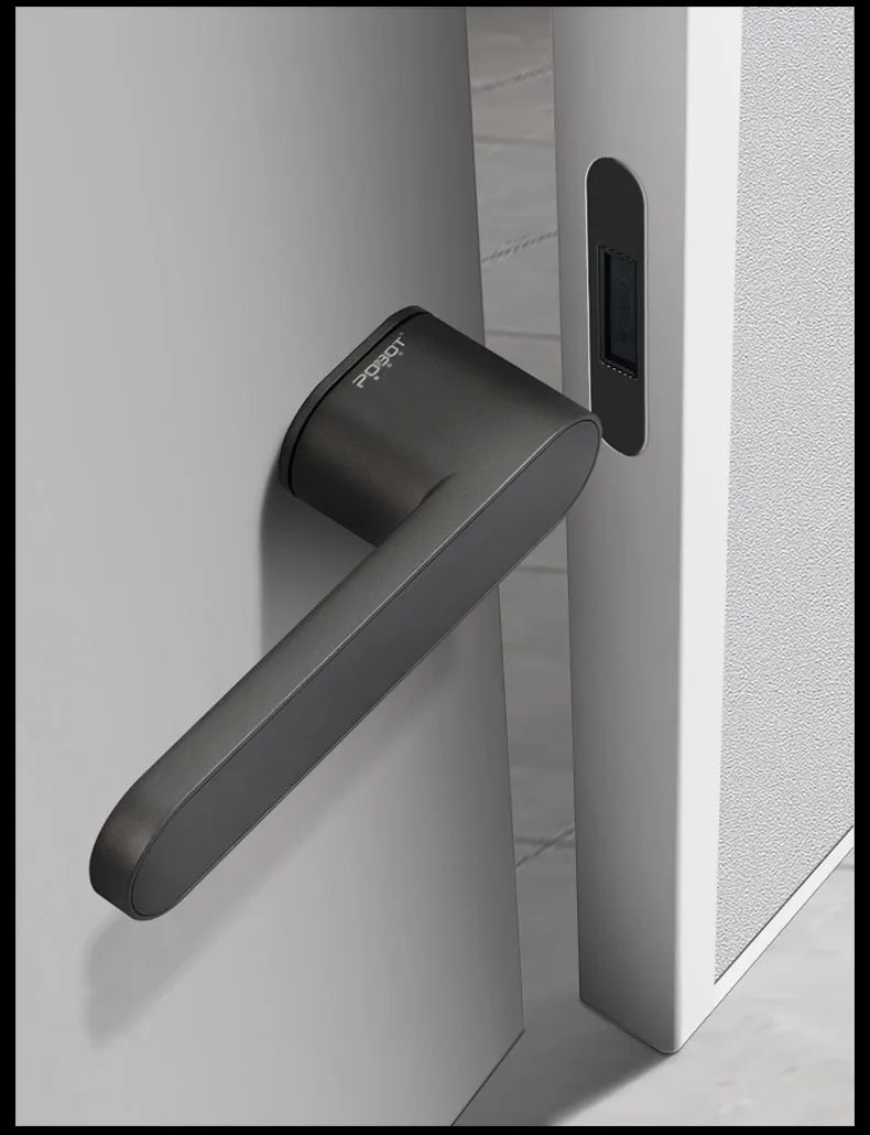 2023 New Ecological Door Lock Indoor Magnetic Suction Silent Minimalist Door Lock Bedroom Door Lock Modern Simple Door Handle