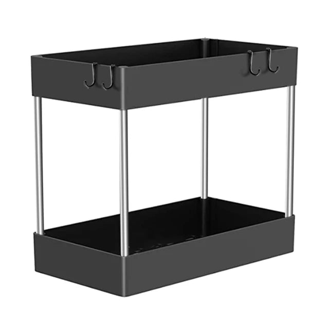 2 Tier Under Sink Organizer Drawer Organizers Storage Rack Kitchen Organizer Cabinet Organizer Storage Holder Kitchen Spice Rack
