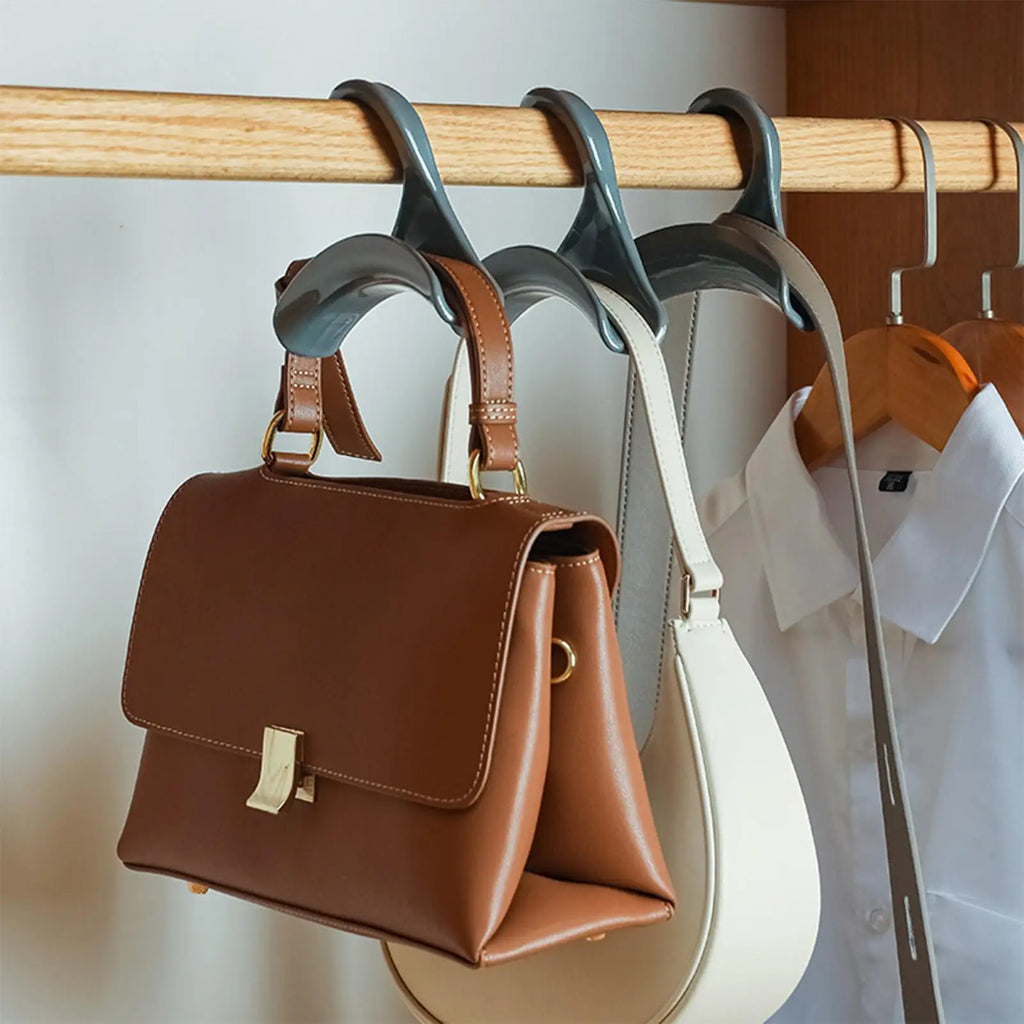 Closet Bag Hanger Bag Holder Rack Purse Holder Purse Hooks Backpack Hanger Hook Storage Organizer Bag Organizer for Purses Tote