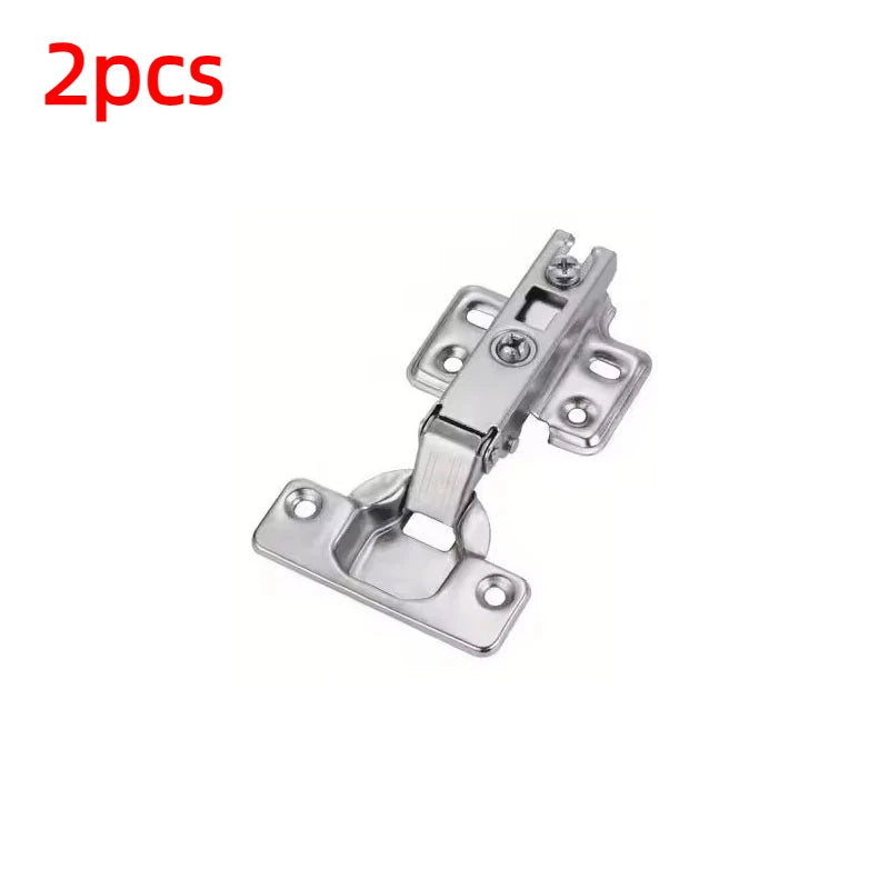 2Pcs Cabinet Hinges Steel Hydraulic Door Hinge Damper Buffer Soft Closing for Kitchen Cupboard Furniture  furniture