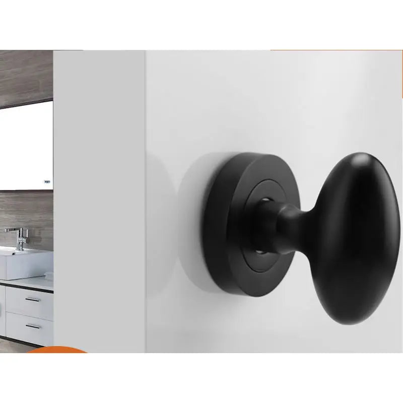 Super beautiful egg-shaped Oval door handle without lock body zinc alloy 4colors home hardware