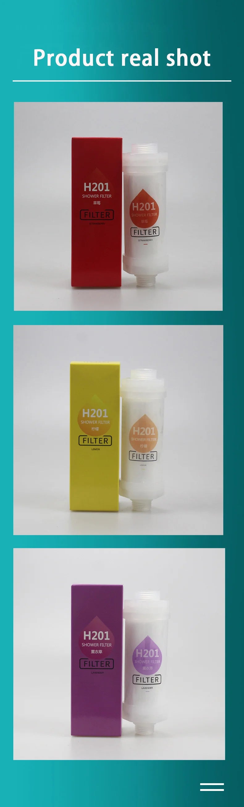 Bathroom Lemon Scented Shower Filter Shower Head Water Softener Improve Hair Skin Removal Shower Purifier Bathing Shower Filter