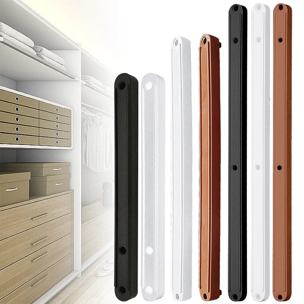 10Pcs Draw Rail Plastic Drawer Slides 180/235/298mm Draw Runners Replacement Drawer Runners Wardrobe Guide Rail Skidway