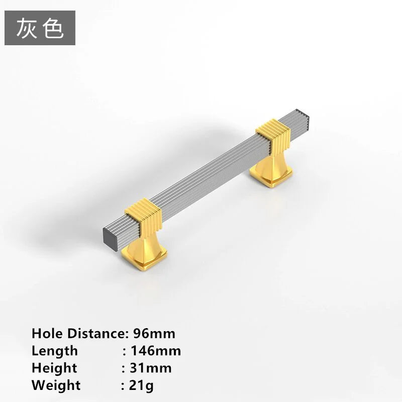 Handles Drawer Cabinet Furniture Kitchen Handles for Cabinet Knob Door Drawer Furniture Kitchen Knob Modern Simple Light Luxury