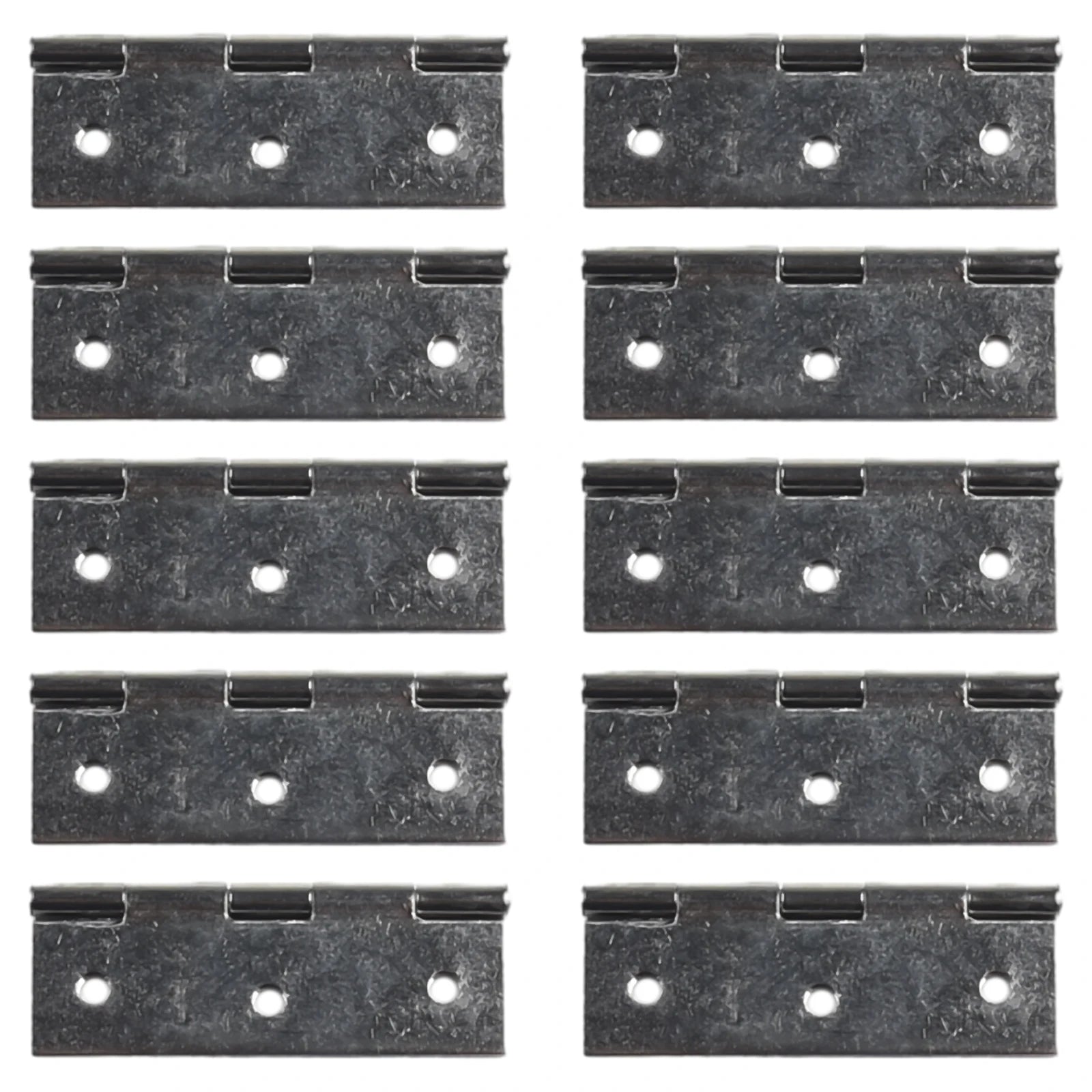 10PCS 3inch Door Hinge Stainless Steel Flat Hinges Window Cabinet Hinges Door Connector Bookcase Wooden Box Furniture Hardware