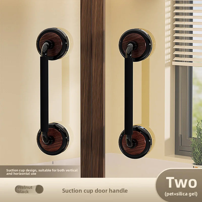 Suction cup door handle, no punching, powerful shower room, kitchen sliding door, glass door, cabinet door, refrigerator handle,