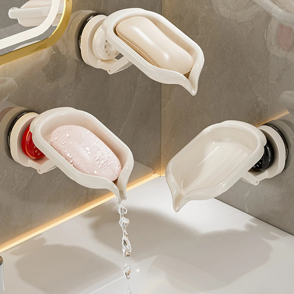 Soaps Dish For Shower Rapid Self-Draining System Keeps Soaps Dry. Modern Bathroom Essential