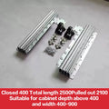 Hidden Drawer-type Dining Table Slide Rails Can Be Pulled Flat And Pushed To Link Lifting Table Rail Hardware