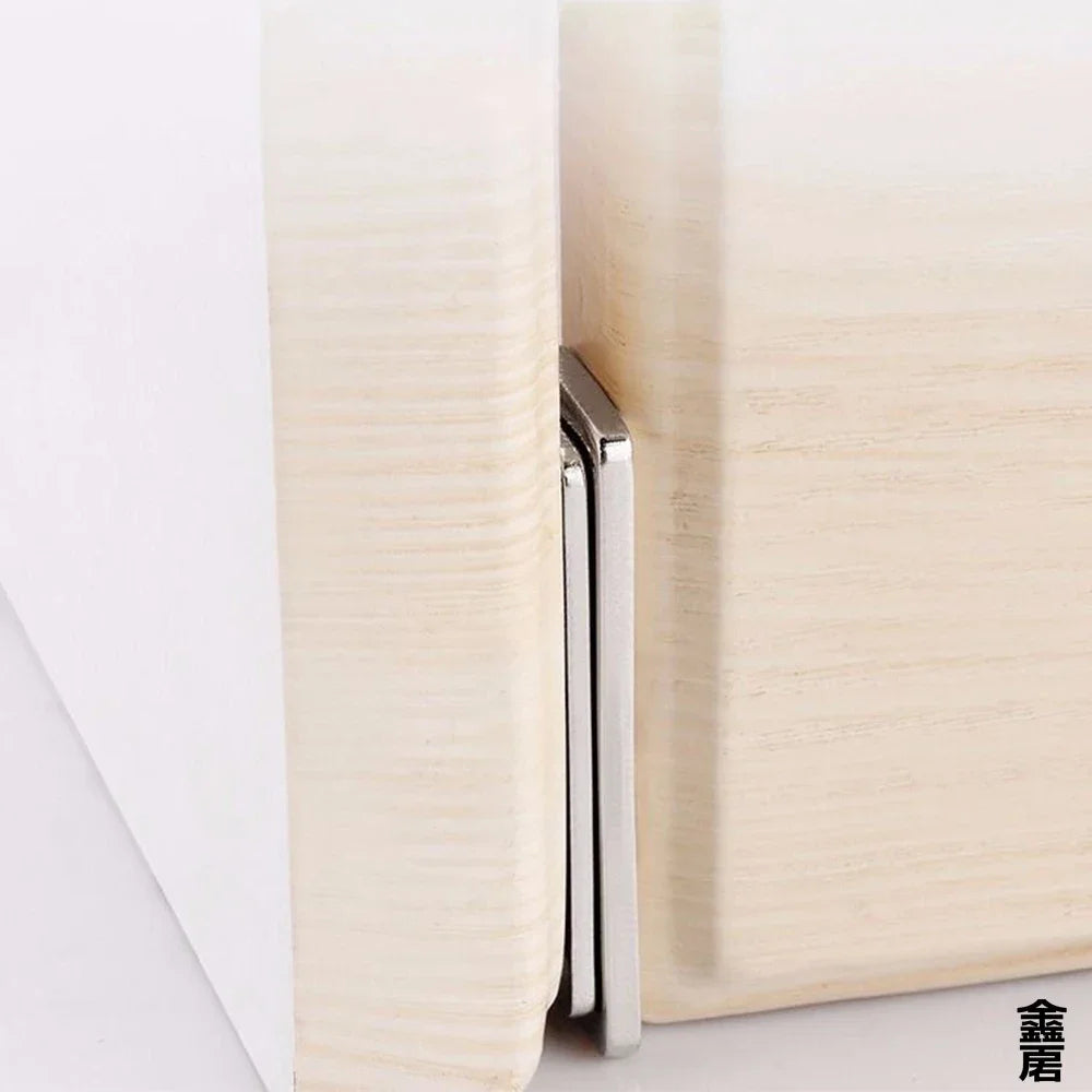 Magnetic Cabinet Catches Ultra Thin Door Strong Magnets Stopper Invisible Adhesive Drawer Magnet Lock for Kitchen Closet Closer