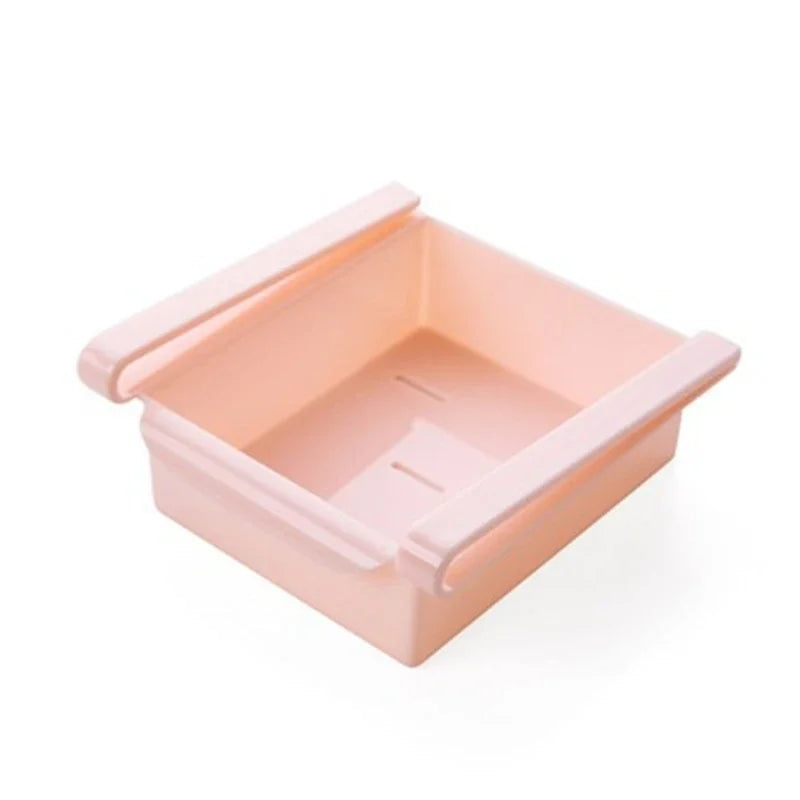 Pull-out Drawer Refrigerator Storage Box Creative Storage Rack Fresh Spacer Sort Boxes Kitchen Supplies Food Storage Containers