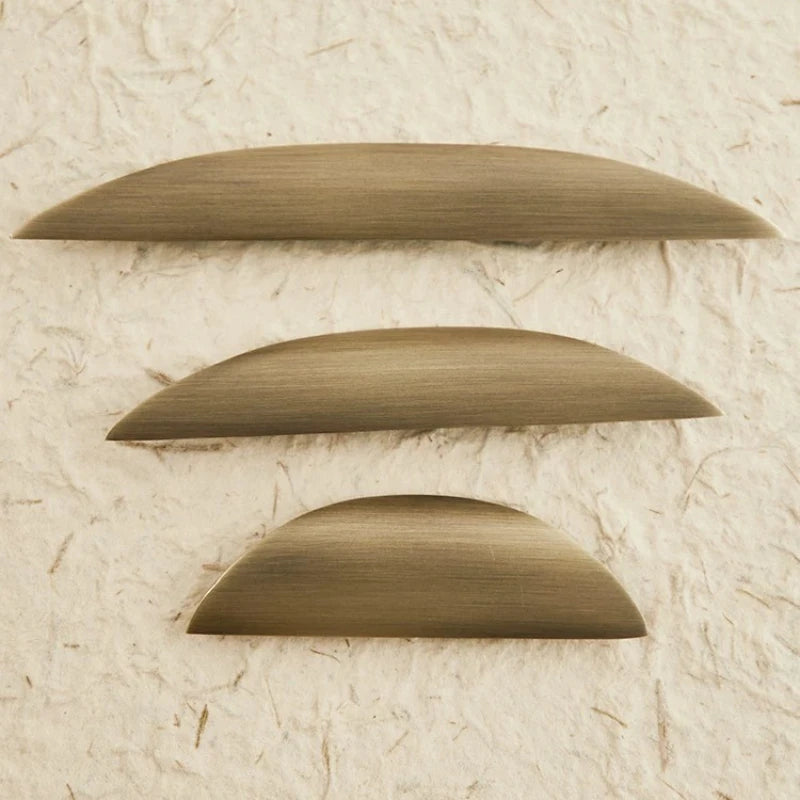 Antique Brass Handle Modern Brushed Cabinet Pulls Furniture Hardware Cabinet Handles Drawer Pull Kitchen Cupboard Handle