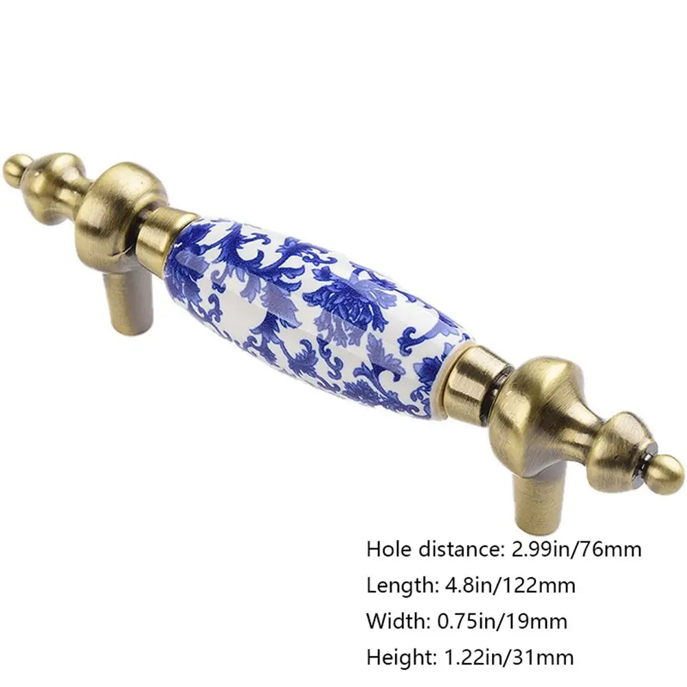 1Pcs 76mm/96mm/128mm Creative Furniture Antique Fashion Drawer Knobs Pull Handles Dresser Cabinet Handles Door Handle