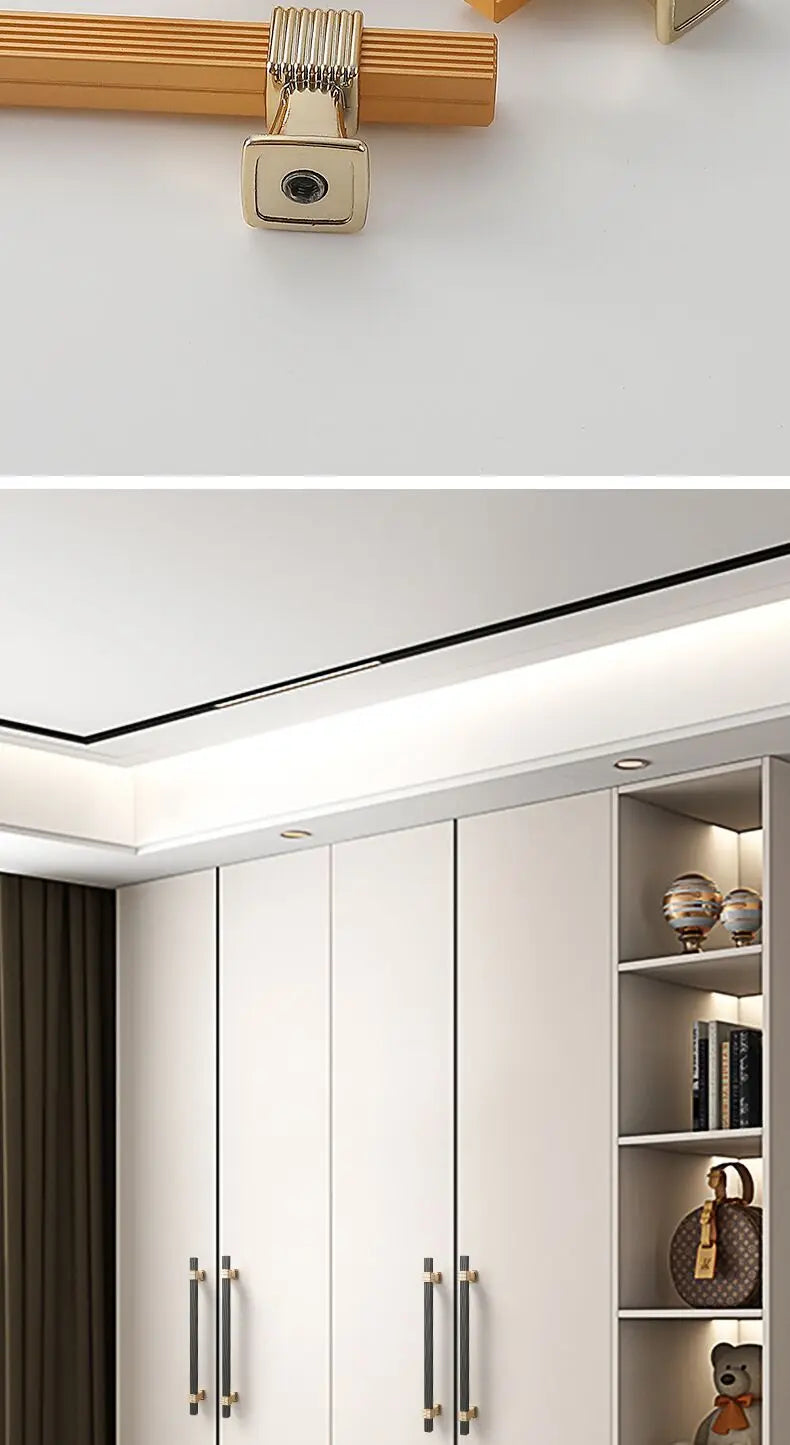 Handles Drawer Cabinet Furniture Kitchen Handles for Cabinet Knob Door Drawer Furniture Kitchen Knob Modern Simple Light Luxury