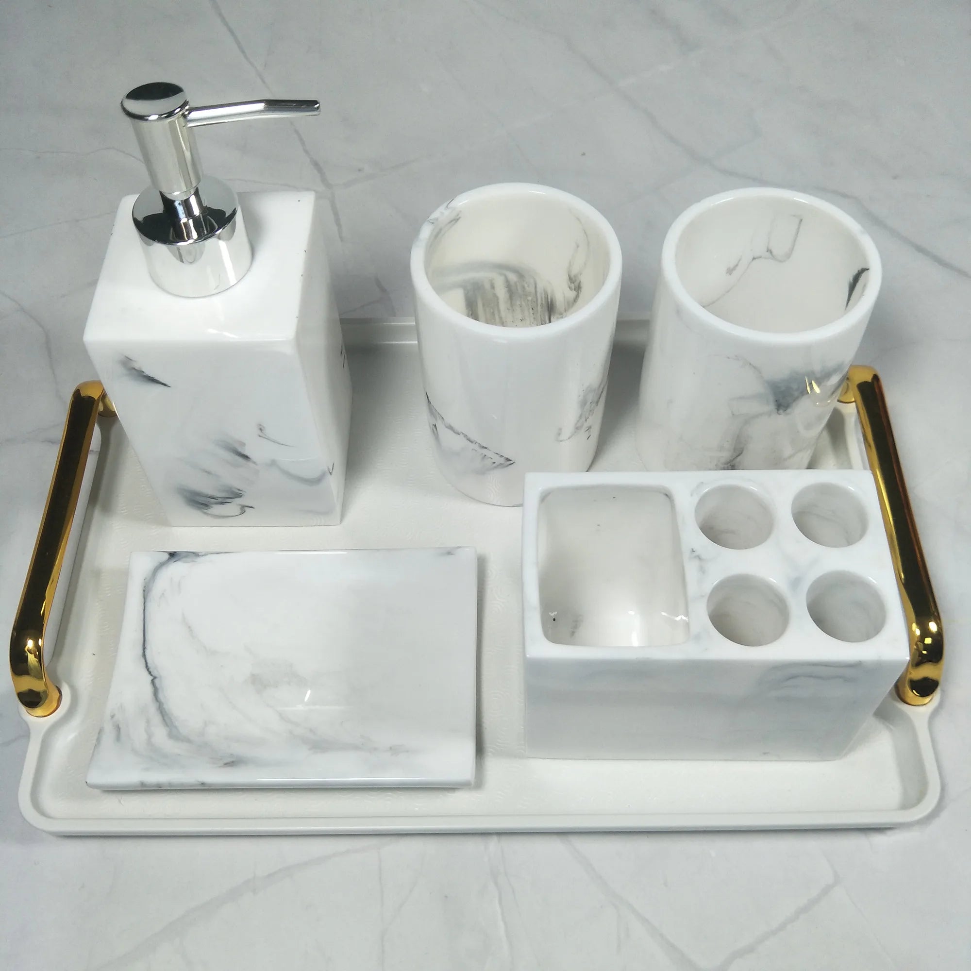 Bathroom Decoration  Accessories for Toothbrush Resin Shower Toilet