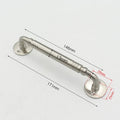 Stainless Steel Door Handles for Interior Doors Bedroom Kitchen Door Pulls Fire-proof Door Handle Cabinet Handle Hardware