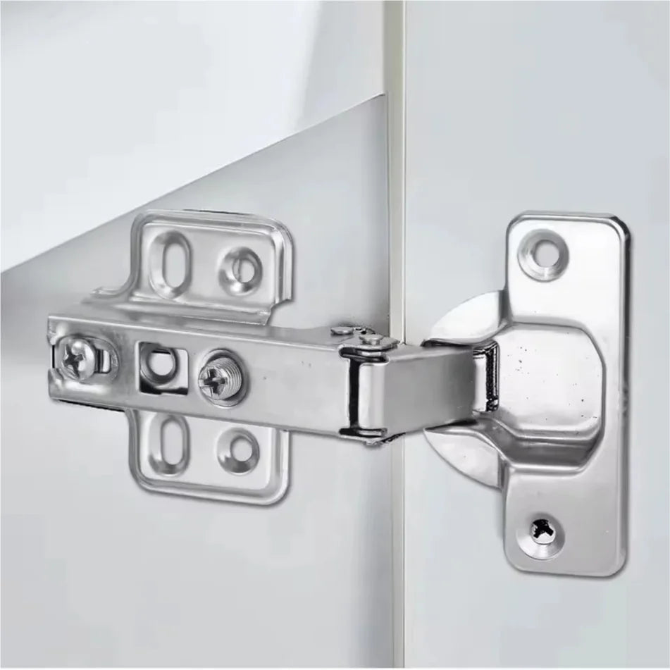 2Pcs Cabinet Hinges Steel Hydraulic Door Hinge Damper Buffer Soft Closing for Kitchen Cupboard Furniture  furniture