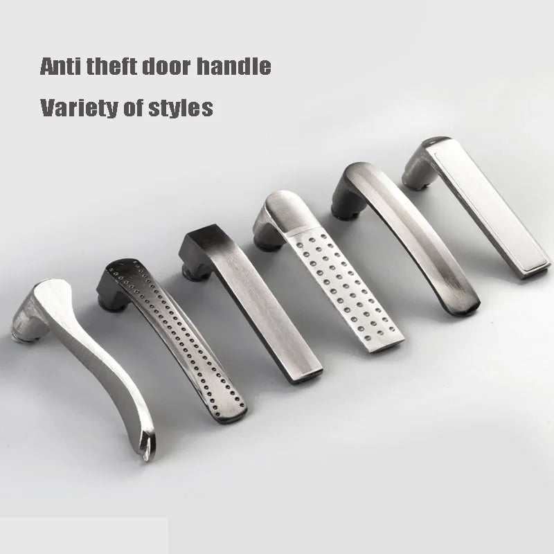 Solid Handle For Anti-theft Door Durable Non Rusting  Thickened Material Household Door Room Bedroom Universal Handle