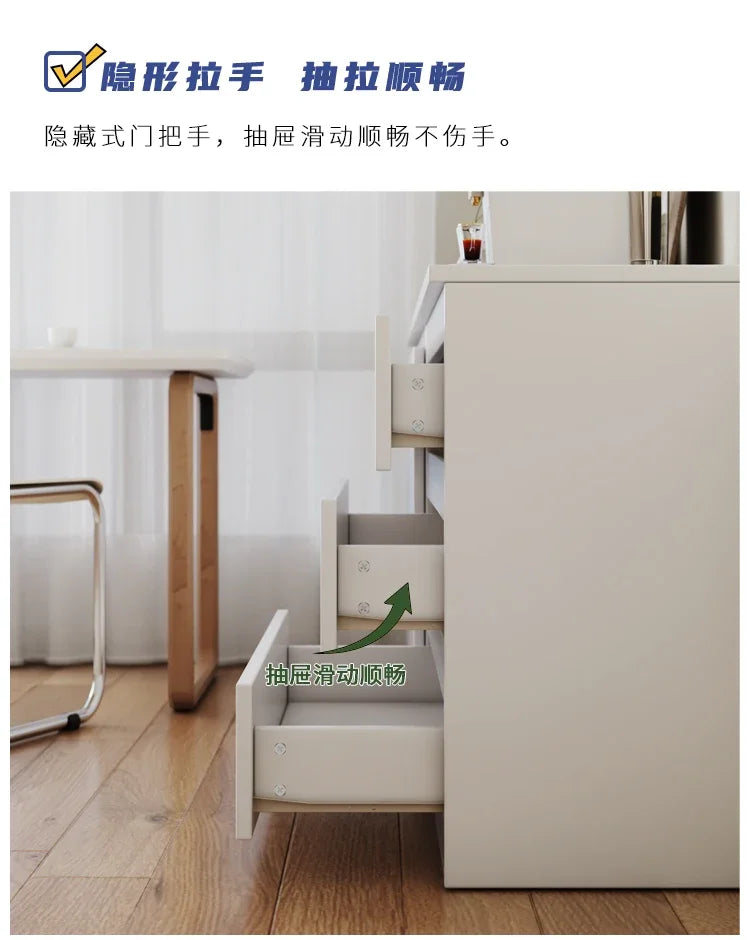 Luxury Dresser Cabinet Modern Handles Storage Luxury Cabinet Premium Drawers Organizador Dressoir Kast Living Room Furniture