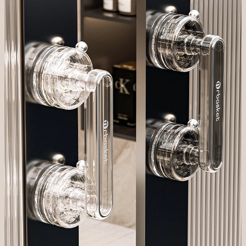 Suction Cup Door Handle Bathroom Bathroom Sliding Door Glass Door Refrigerator Cabinet Toilet Lid Suction Cup Handle