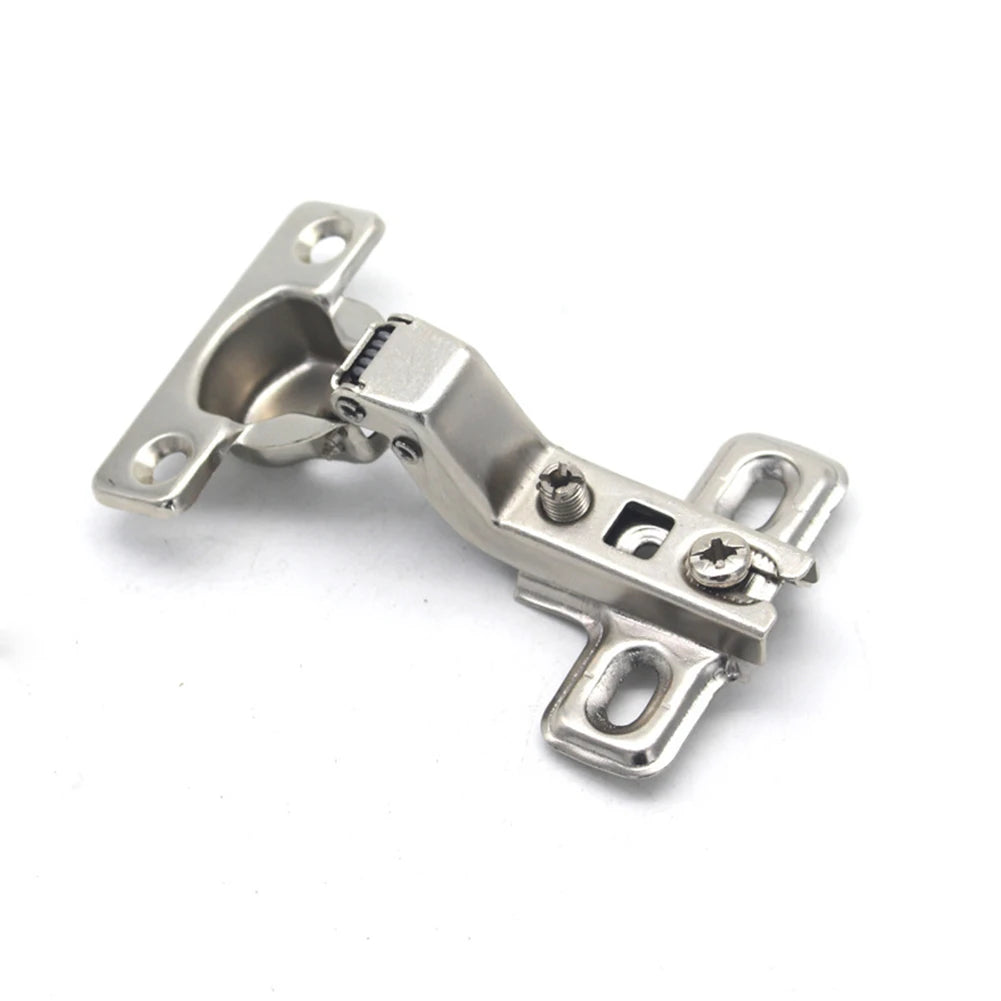2Pcs 25mm Small Furniture Hinge Soft Close Hydraulic Damper Hinge For Kitchen Cabinet Cupboard Door Hinges Buffering Hardware