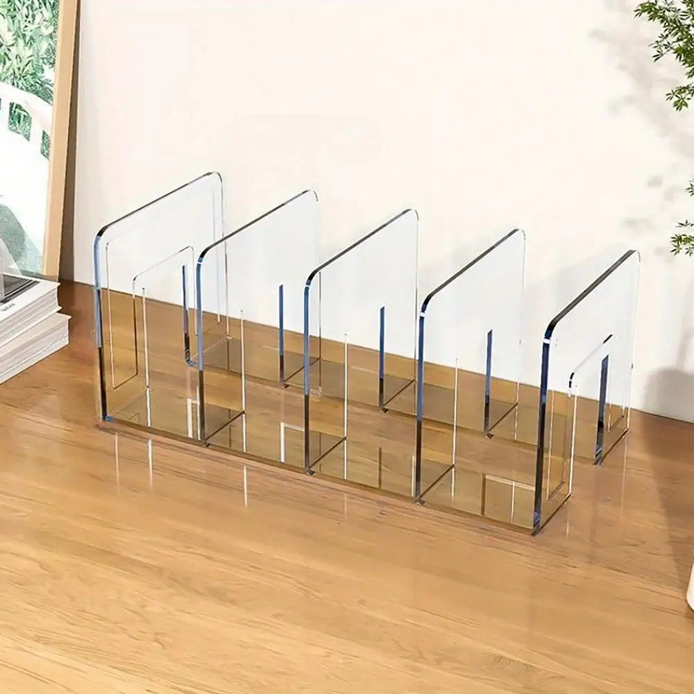 Handbag storage rack Organizer 4 Slots Transparent Closet Purse Storage rack Acrylic wardrobe Bag storage holder Purse Display
