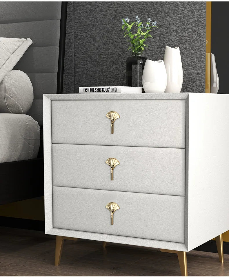 Modern High-end Cabinet Door Handle Cabinet, Kitchen Cabinet, Personalized Light Luxury Fan-shaped Wardrobe, Drawer Handle Knobs