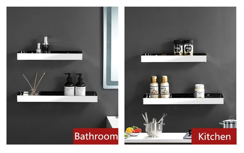 Bathroom Accessories Stainless Steel Bathroom Storage Rack Shower Storage Rack Bathroom Shelves  Bathroom Organizer  Wall Shelf