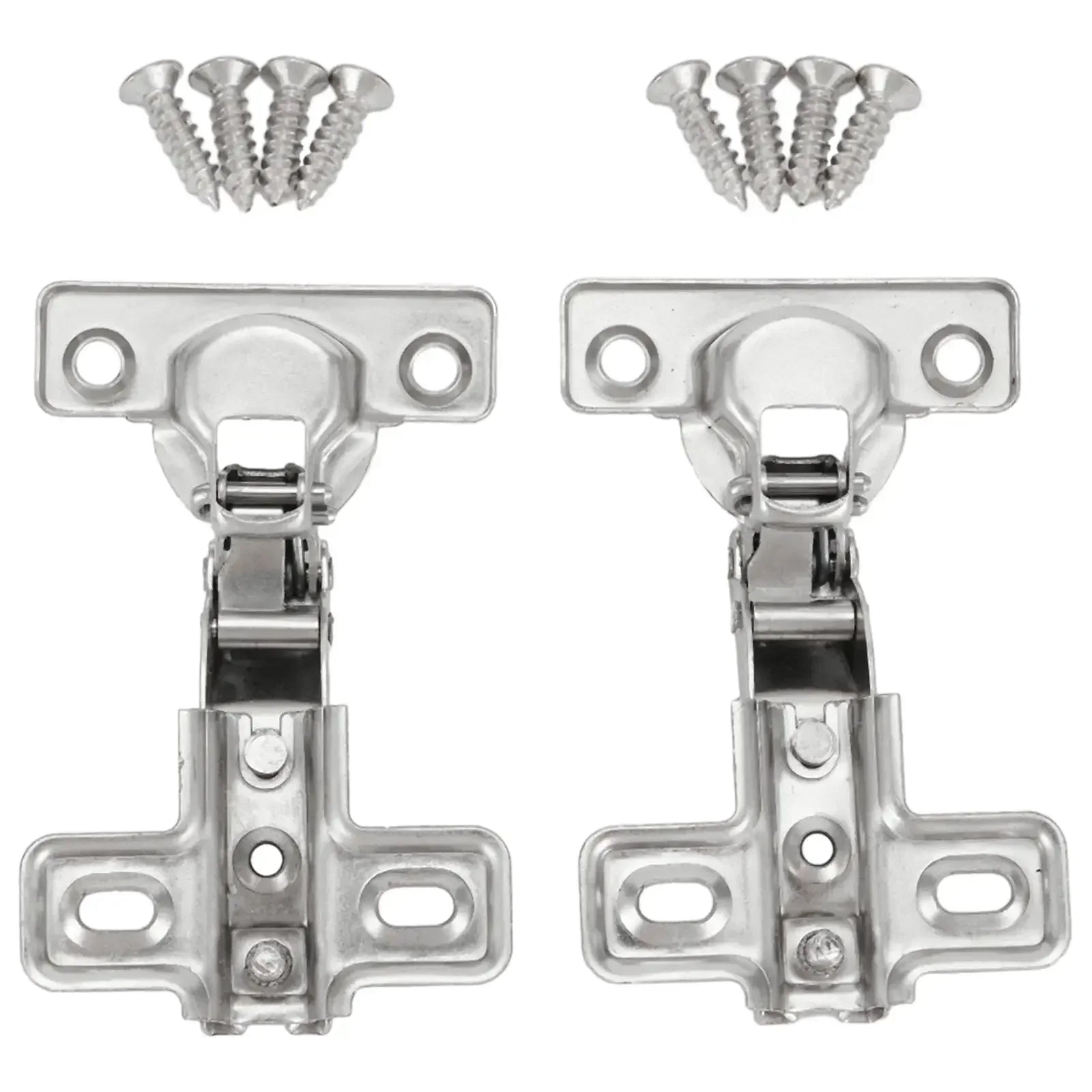 2Pcs/set 25mm Small Furniture Hinge Soft Close Hydraulic Damper For Kitchen Cabinet Cupboard Door Hinges Buffering Hardware