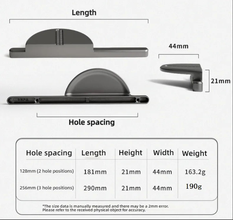 Modern Minimalist Semi-Circular Cabinet Handles - Luxury European Creative Pair Pulls for Wardrobe, Drawers & Furniture Cabinets