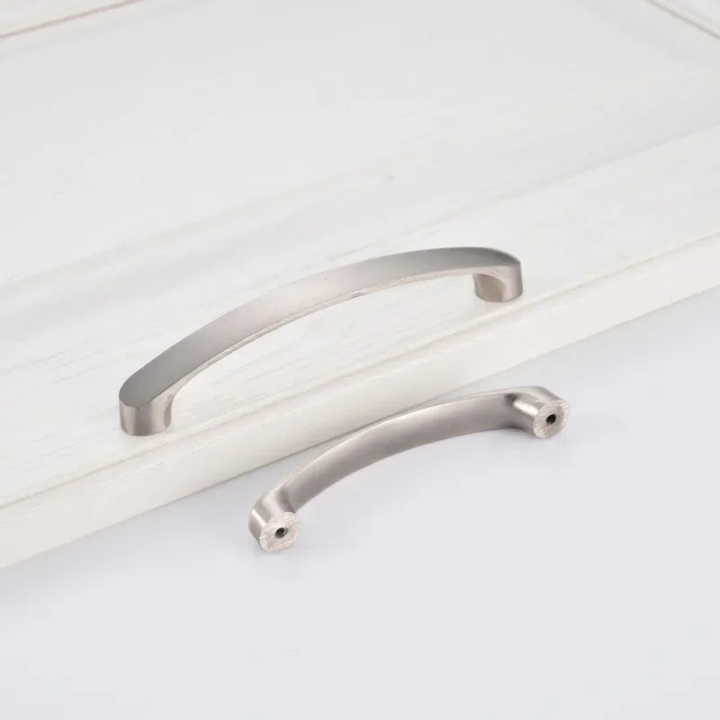 Modern Furniture Handle Hardware Cabinet Handles Knobs Aluminum Alloy Door Kitchen Knobs Brushed Cabinet Pulls Drawer