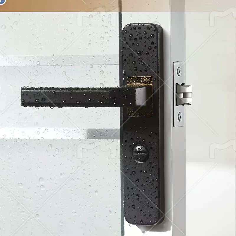 1 Aluminum Alloy Door Lock with 2 Handles // Suitable for Bathroom, Kitchen Doors / Bedroom and Room