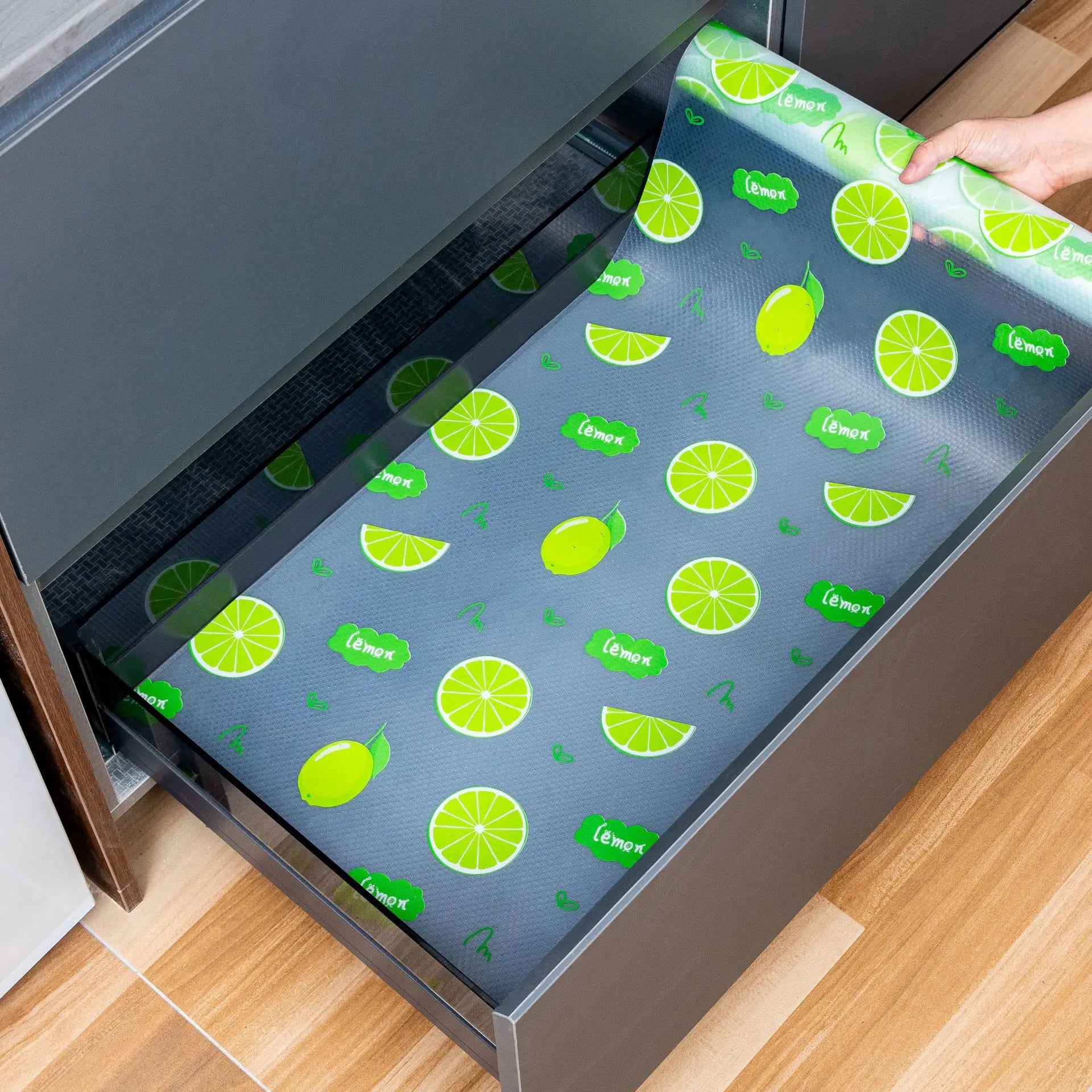 5pcs EVA Foam Cabinet Drawer Liners Non-Slip Mats, Waterproof Oil-Proof Shelf Liner for Kitchen Cabinets/Drawers/Shoe Racks