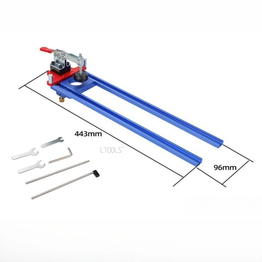 Drawer Slide Rail Installation Positioning Fixture Install The Hidden Rail Retainer Woodworking Mark Positioning Auxiliary Tools