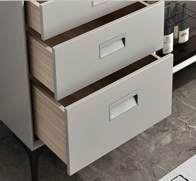 Modern Luxury Furniture  Recessed Cabinet Handles & Flush Drawer Pulls  Aluminum Alloy Slot Design