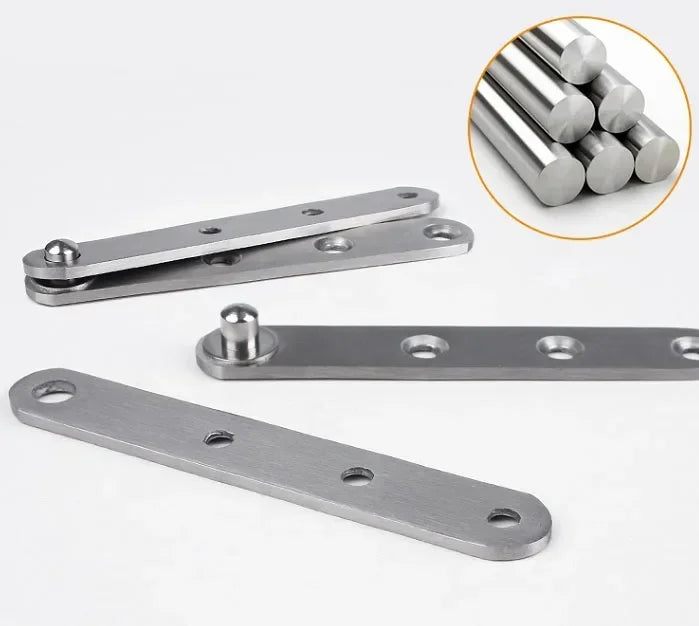 Stainless Steel Doors Hinges Under 360 Degree Rotating Shaft Rotation Hinge Positioning Concealed Cabinet Hinge